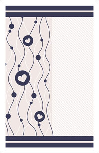 Wedding Program Cover Template 14A - Graphic 13